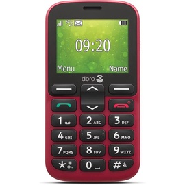 Mobiiltelefon Doro 1380, punane, 4MB/8MB