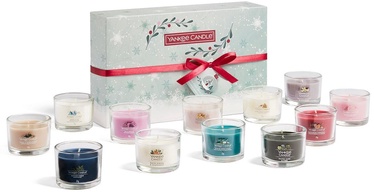 Набор свечей, ароматический Yankee Candle Snow Globe Wonderland, 7 - 10 час, 12 шт.