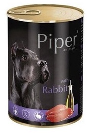 Mitrā barība (konservi) suņiem Dolina Noteci & Piper Piper Animals Rabbit, truša gaļa, 0.4 kg