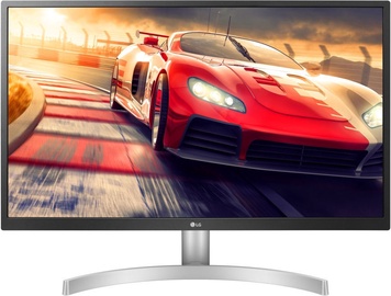 Monitors LG 27UL500-W, sudraba, 27" (bojāts iepakojums)