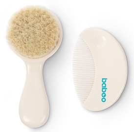 Birstu un ķemmju komplekts Baboo Groomin Set, 0 mēn.