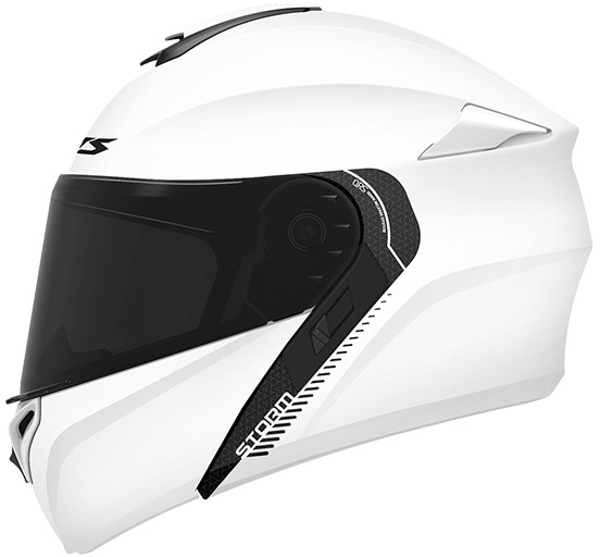 Motocikla ķivere Axxis Storm SV Solid, XS, balta