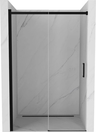 Dušas siena Mexen Omega, 140 cm x 190 cm, melna