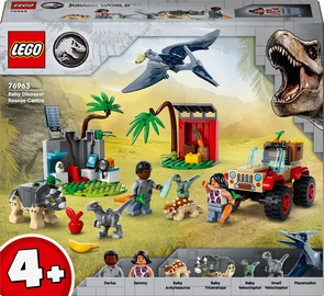 Konstruktorius LEGO® Jurassic World Dinozauriukų gelbėjimo centras 76963