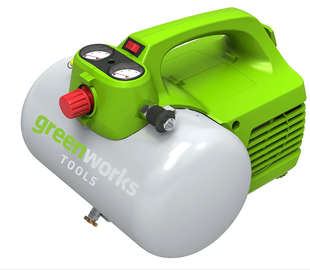 Воздушный компрессор Greenworks AC 6L, 300 Вт, 230 В