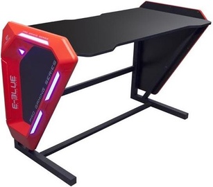 Žaidimų stalas E-Blue EGT002BK, juoda/raudona