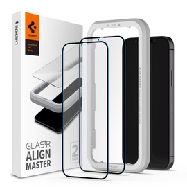 Aizsargstikls Spigen AlignMaster Full Coverage, 9H, 6.7 "