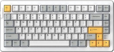 Клавиатура Dareu Dareu A81 V3 Sky Sky V3 Английский (US), белый/желтый/серый