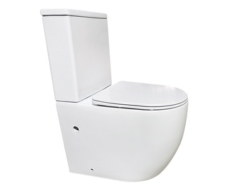 Туалет Domoletti TK321, с крышкой, 430 мм x 460 мм