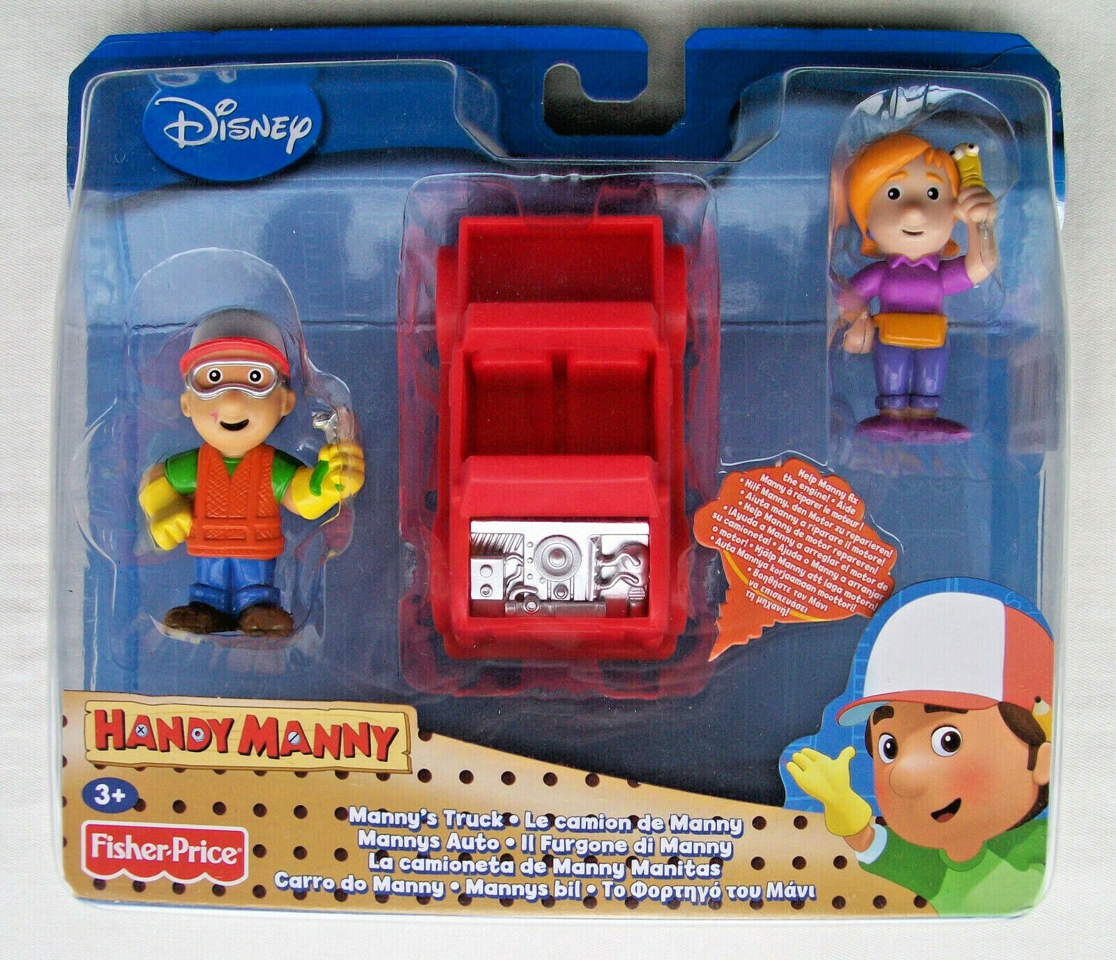 Rinkinys Fisher Price Handy Manny Manny Truck FP0460 - 1a.lt