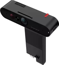 Internetinė kamera Lenovo ThinkVision MC60, juoda, CMOS