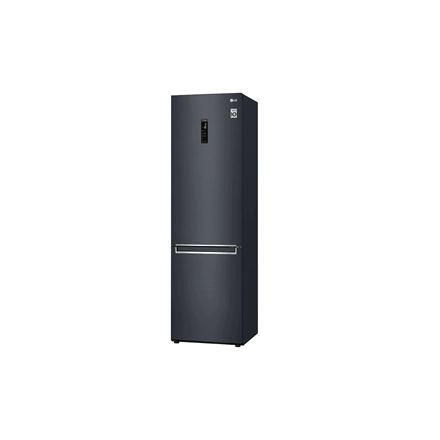 Холодильник LG GBB72MCUGN, морозильник снизу