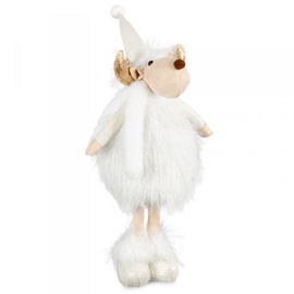 Jõuludekoratsioon, "Nukk", 19 cm, valge