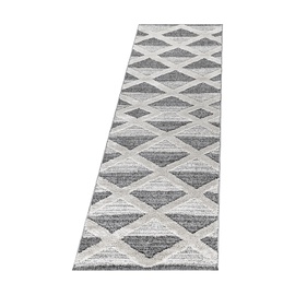 Ковровая дорожка Pisa PISA802504709GREY, серый, 250 см x 80 см