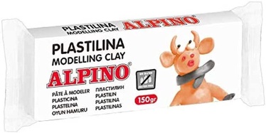 Plastilinas Alpino 1ADP00006801, balta, 150 g