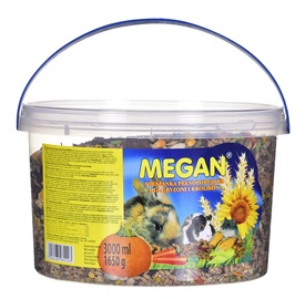 Корм для грызунов Megan, для шиншилл/для кроликов/для морских свинок, 1.650 кг