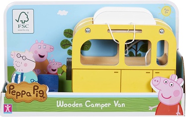 Komplekts Tm Toys Peppa Pig Wooden Camper Van 10667103, 16 cm