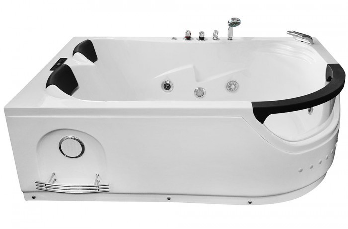 Ванна AMO-1665L, 1800 мм x 1200 мм x 670 мм, левосторонняя
