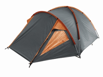 Četrvietīga telts Outliner RD-T22-4, oranža/pelēka