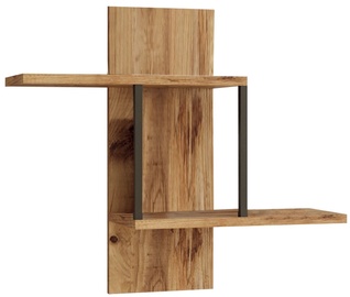 Sienas plaukts Kalune Design VG14 - A, priežu, 66 cm x 19.5 cm x 60 cm