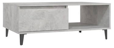 Kafijas galdiņš VLX Chipboard 806008, pelēka, 900 mm x 600 mm x 350 mm