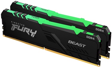 Operatīvā atmiņa (RAM) Kingston Fury, DDR4, 16 GB, 3733 MHz