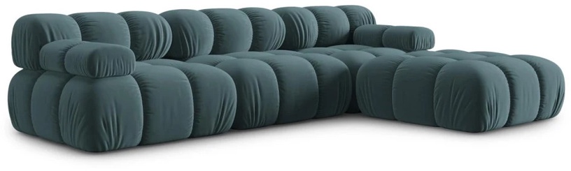 Mooduldiivan Micadoni Home Bellis, roheline, 282 x 188 cm x 63 cm