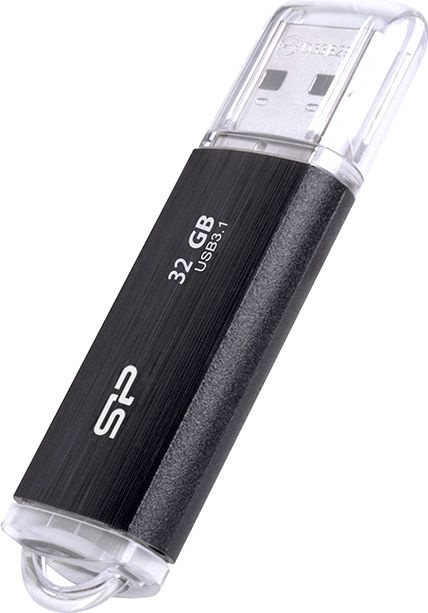 USB atmintinė Silicon Power Blaze B02, juoda, 32 GB