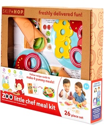 Rotaļu virtuves piederumi SkipHop Zoo Little Chef Meal Kit 9H013010