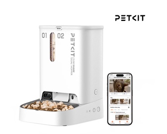 Automātiskā barotava Petkit Yumshare Dual Hopper, viedais, 3 l