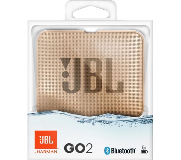 Belaidė kolonėlė JBL Go 2, aukso, 3 W