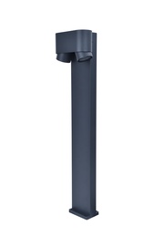 Светильник Lutec CYPRES 6604004118, 7Вт, GU10, IP44, темно-серый
