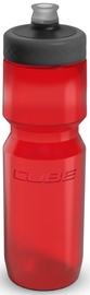 Ūdens pudele Cube Grip 12957, sarkana, polipropilēns (pp), 0.75 l