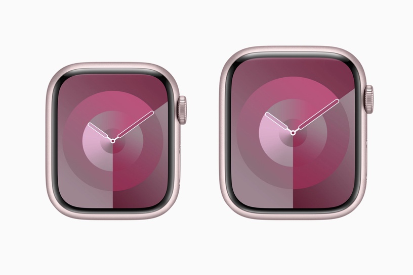Умные часы Apple Watch Series 9 GPS + Cellular 41mm Pink Aluminium Light Pink Sport Band M/L, розовый