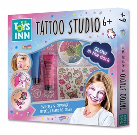 Игрушечный набор красоты детские Stnux Tattoo Studio Glow In The Dark