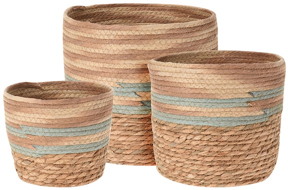 Hoiukorv, esemete hoidmiseks Tuba THK-079670, pruun, 31 x 31 x 26 cm