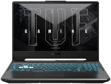 Portatīvais dators ASUS TUF Gaming F15 FX506HF-HN014W, Intel Core i5-11400H, 8 GB, 512 GB, 15.6 ", Nvidia GeForce RTX 2050, melna