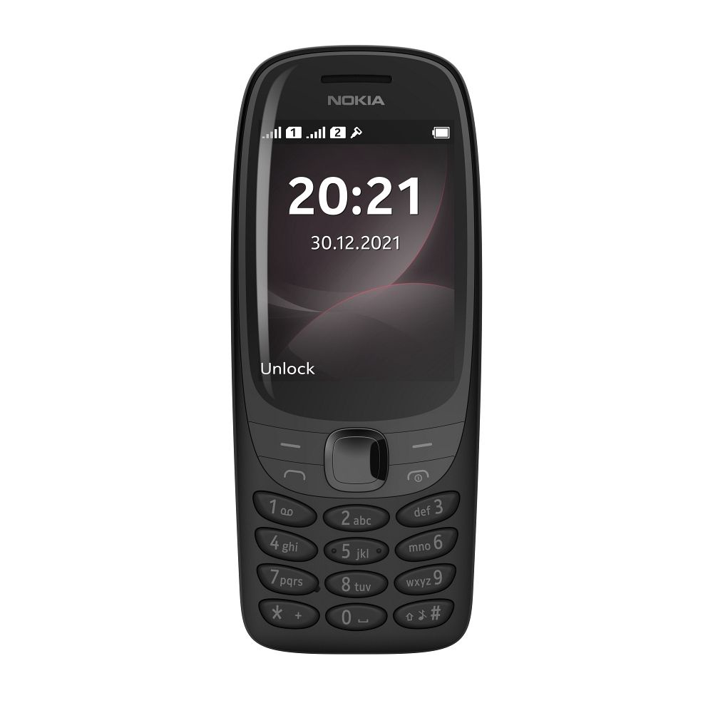 Кнопочный телефон Nokia 6310, 16 MB, черный - Ksenukai.lv