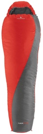 Спальный мешок Ferrino Yukon Lady, красный/серый, левый, 205 см