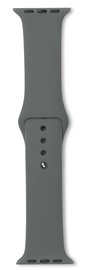 Siksniņa Estuff Silicone Strap for Apple Watch 44mm, olīvzaļa