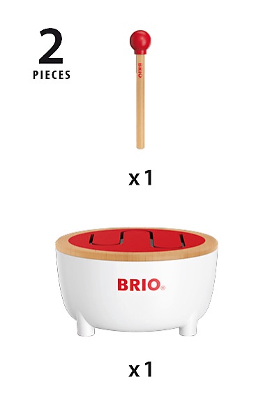 Laste trumm Brio 30181