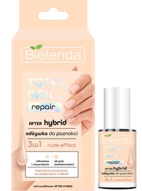 Küünehooldusvahend Bielenda Total Nail Repair After Hybrid 3in1, heleroosa, 10 ml
