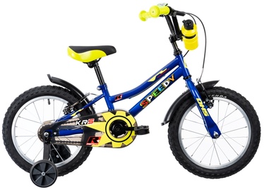 Детский велосипед DHS Speedy 1603, синий, 8" (19.05 cm), 16″