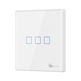 Умный настенный выключатель Sonoff T2EU3C-RF с радиочастотным контроллером