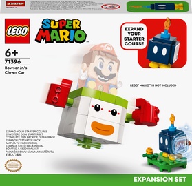 Konstruktor LEGO® Super Mario™ Bowser Jr. Clown Cari laienduskomplekt 71396, 84 tk