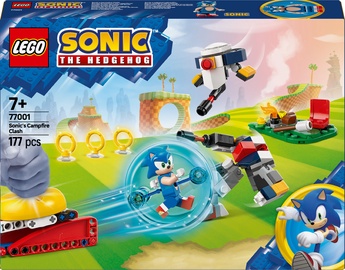 Konstruktor LEGO® Sonic The Hedgehog Sonicu lõkkekokkupõrge 77001, 177 tk