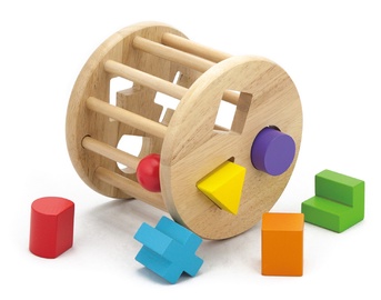 Развивающая игра VIGA Shape Sorting Wheel 54123Vg