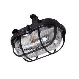 Valgusti Kanlux MILO 8092, 60W, E27, IP54, must, 10 cm x 11 cm