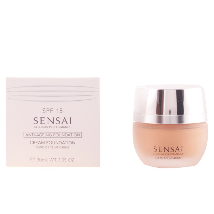 Kreminė pudra Sensai Cellular Performance Cream CF24 Amber Beige, 30 ml