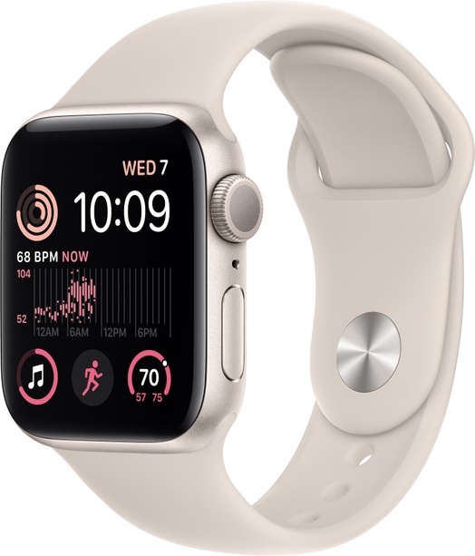 Nutikell Apple Watch SE GPS 40mm Aluminum LT, hele pruun